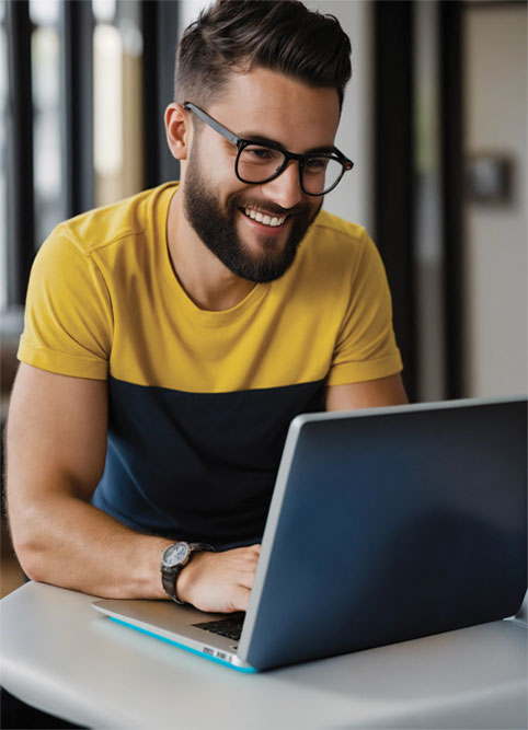 Informaticien au travail